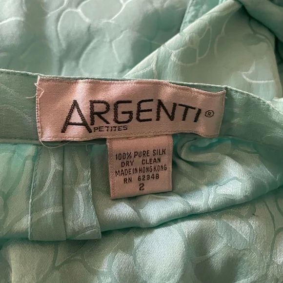 Vintage silk 2 piece set - Picture 7 of 12